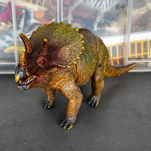Triceratops dinosaur toy - dinosaur,