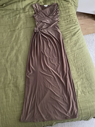 Vintage kaliko brown maxi - vintage,