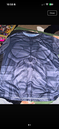 Mens batman superhero - top, grey