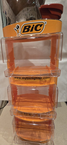 Bic lighter display stand - bic,