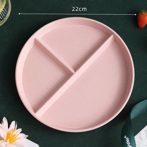 1pc divided breakfast plate - breakfast, plate,3