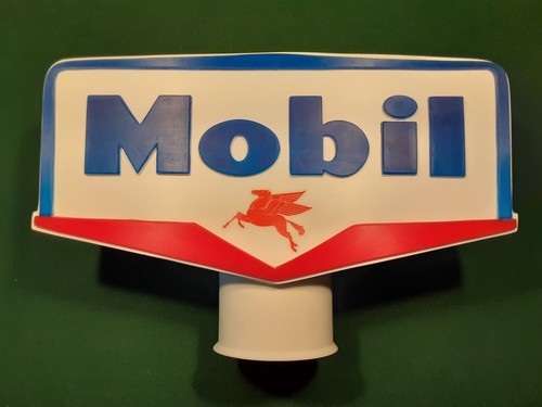 Mobil gas oil station pump - oil,