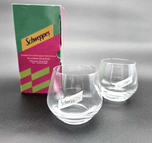 Schweppes lima glasses brand - lima,