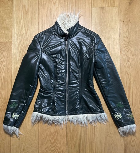 Y2k faux leather - y2k,