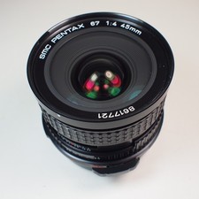 Pentax 6x7 fit 45mm F4 SMC Pentax Lens UK Seller