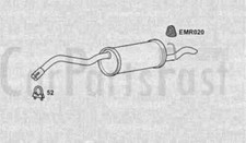 EXFD6144 Exhaust Rear Box Ford Escort 1.4 Petrol Van 10/1990 to 10/1992