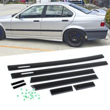 For BMW 1992-1998 E36 M3 SEDAN 4-Door BODY SIDE MOLDING DOOR MOULDING TRIMS SILL