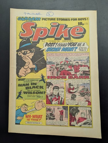 Spike comic 12th march - no,