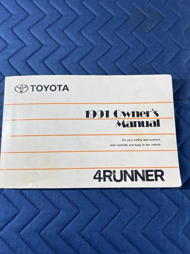 Toyota 1991 4runner owner - toyota,