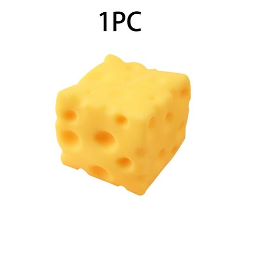 5cm squeeze cheese block - squeeze,