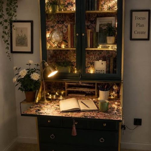 Cycled stag writing bureau - writing,