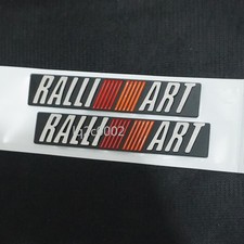 2x Silver Small Matte RALLI