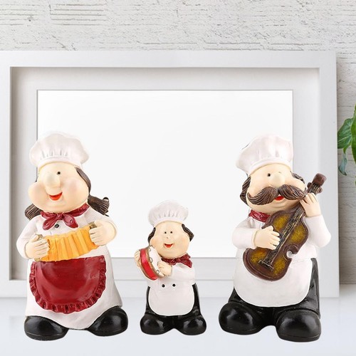 Chef statue figurines - chef,