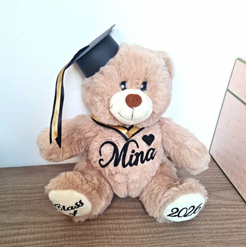 Graduation personalisedteddy - graduation,