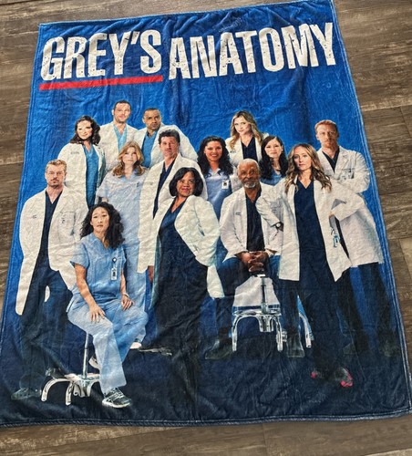 Grey anatomy blanket 4ft - blanket,