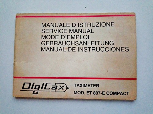 Digitax taximeter model - digitax,