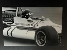 Signed 12x8 photo Jackie Oliver BMW P153 Race of Champions Brands Hatch 1970