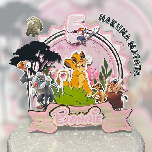 Lion king inspired cake topper - inspired,