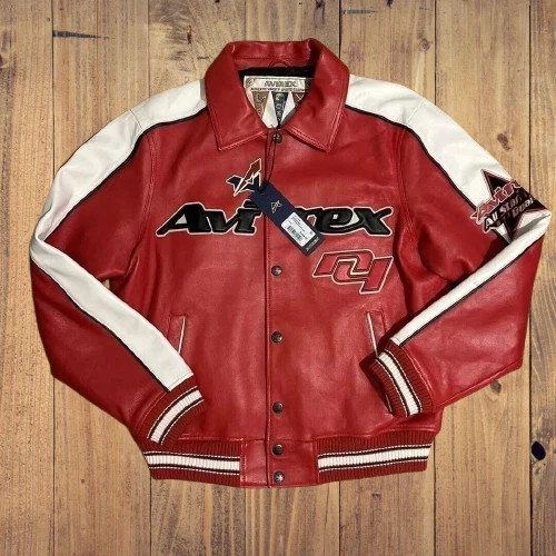 Real men avirex leather - men's,