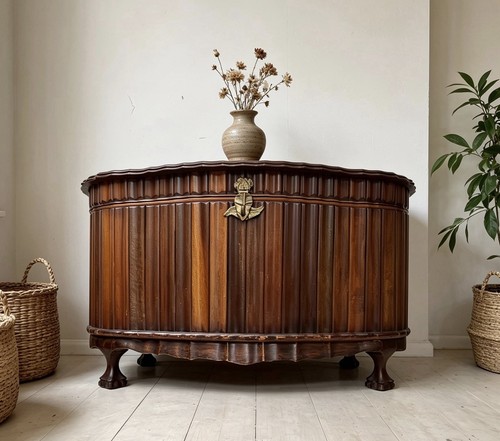 Vintage stinkwood teak chest - teak,