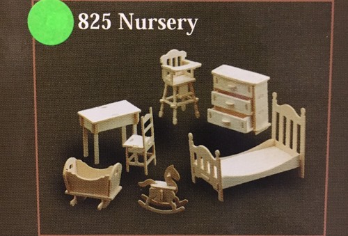 12th scale nursery furniture - 1/12th,