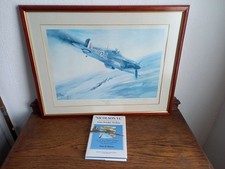 Battle of Britian VC Framed Print By Robert Taylor Signed By Eric Knightley WW2