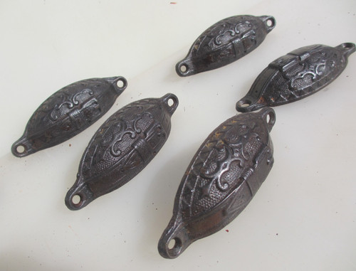 Victorian iron drawer - drawer, cup