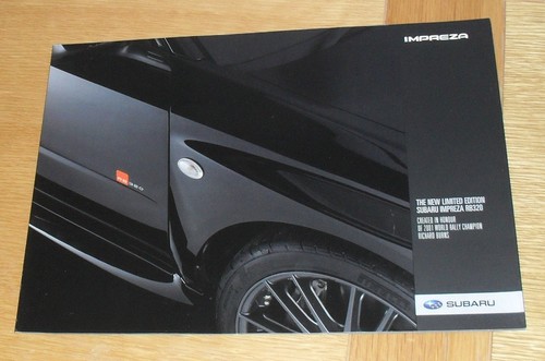 Subaru impreza rb320 limited - rb320,