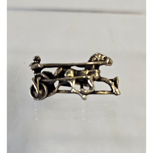 Vintage sulky racing brooch - vintage,