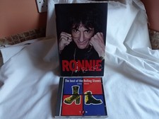 Ronnie Wood Hardback First Edition 2007 + The Best Of The Rolling Stones 1993