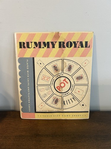 Vintage 1937 rummy - vintage,