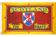 3' x 2' SCOTLAND THE BRAVE