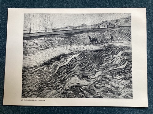 Vintage van gogh print - vintage,