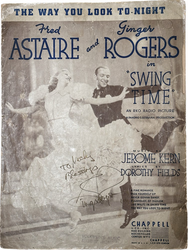 Signed ginger rogers vintage - signed,
