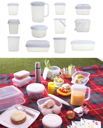 Clear plastic container - clear,