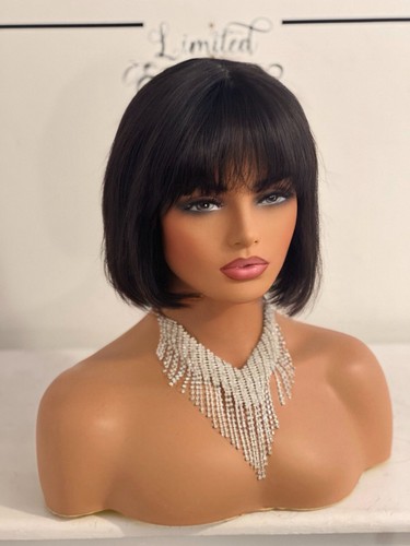 Wigs with bangs human hair - hair, wig