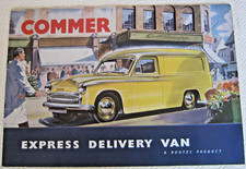 COMMER EXPRESS DELIVERY VAN BROCHURE. #671B. 8 PAGES