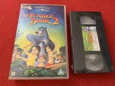 THE JUNGLE BOOK 2 BIG BOX VINTAGE VHS VIDEO still sealed! FREE UK POSTAGE 