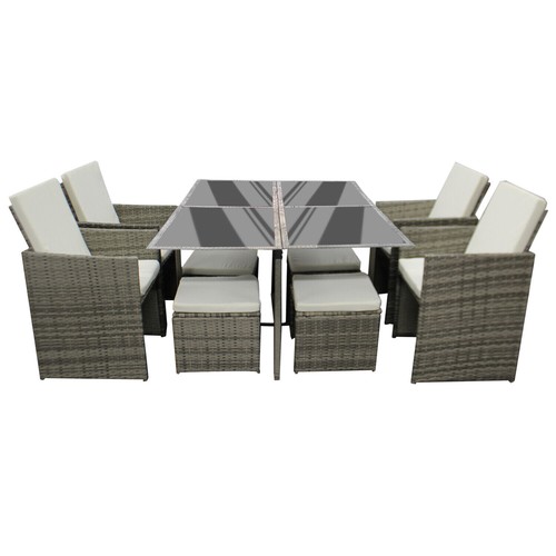 8seater rattan garden - 8seater, sofa