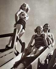 Swimwear shoot 1932 by Charles E Brown 1896-1982