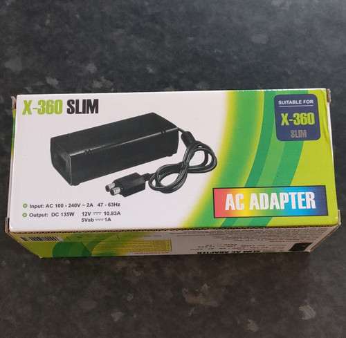 Xbox 360 slim adapter - xbox, power