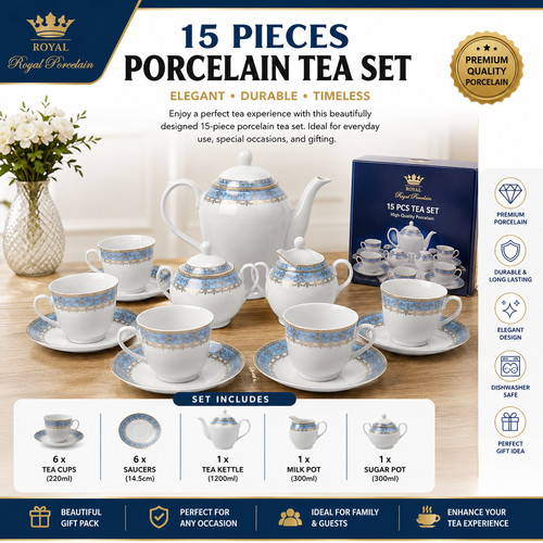 Royal pieces porcelain - 15,