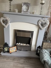 Lulworth Electric Fire Suite with remote