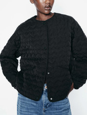Zara Quilted Heart Jacket