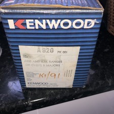 Kenwood Chef Mincer A920 Vintage Attachment with Box Instructions