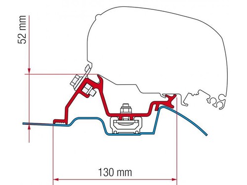 Fiamma awning adapter - fiamma,