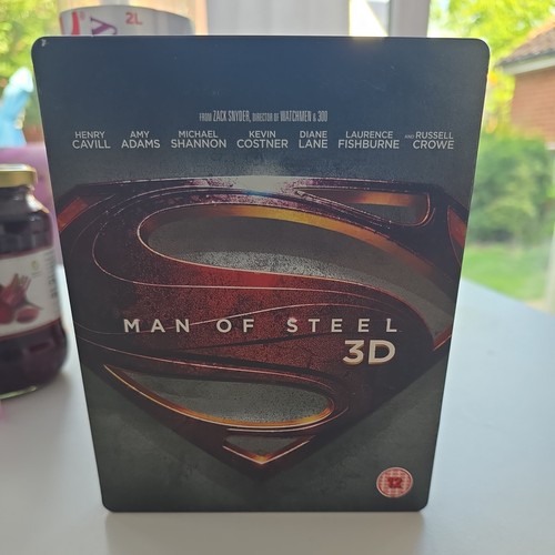 Man steel 3d blu ray - man, of