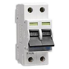 Newlec 100A 2 Pole Mains Isolator Switch Double Pole NLCUSW100