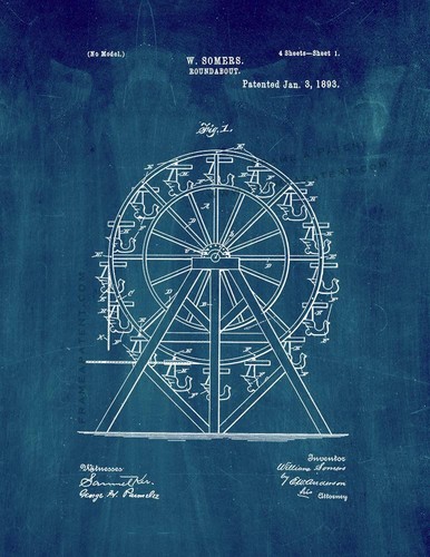 Roundabout patent print - patent,