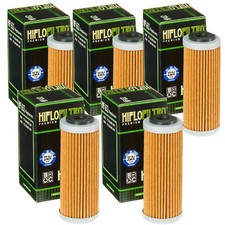 Hi-Flo Engine Oil Filter X5 PK Fits KTM SX-F EXC-F 250 350 450 2008 - 2023 HF652